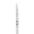 Wedge-Shaped Nail File 180/180 grit, color: gray
